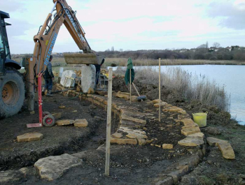 Artworks under construction